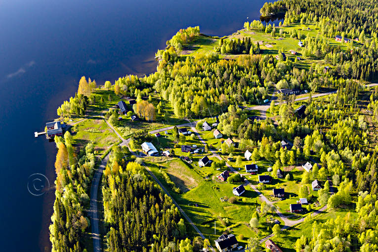 Flygfoto över Svaningen byar, drönarbilder, drönarfoto, flygbild, flygbilder, Flygfoto, flygfoton, Jämtland, Landskap, Svaningen, Svaningssjön