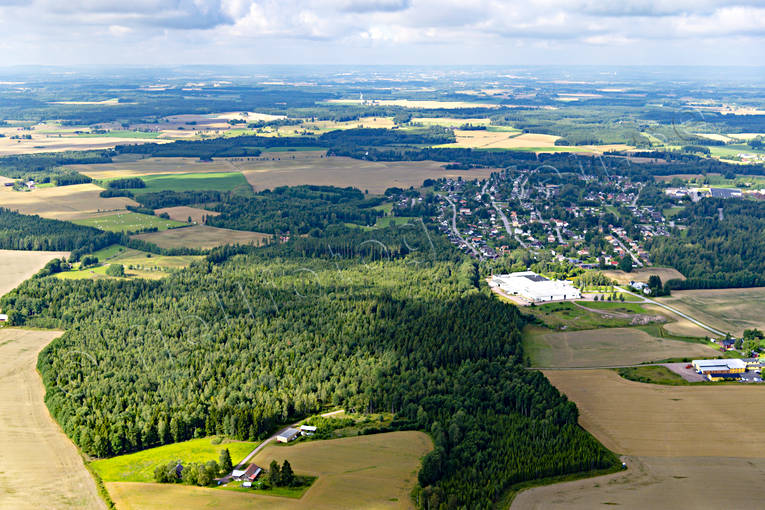Flygfoto över Tibro drönarbilder, drönarfoto, flygbild, flygbilder, Flygfoto, flygfoton, Landskap, samhällen, sommar, Tibro, Västergötland