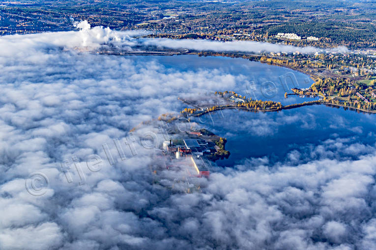 Flygfoto över Timrå drönarbilder, drönarfoto, flygbild, flygbilder, Flygfoto, flygfoton, massafabrik, Medelpad, Timrå