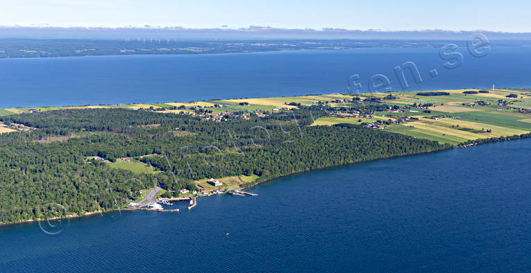 Flygfoto över Visingsö drönarbilder, drönarfoto, flygbild, flygbilder, Flygfoto, flygfoton, Landskap, Småland, sommar, Visingsö
