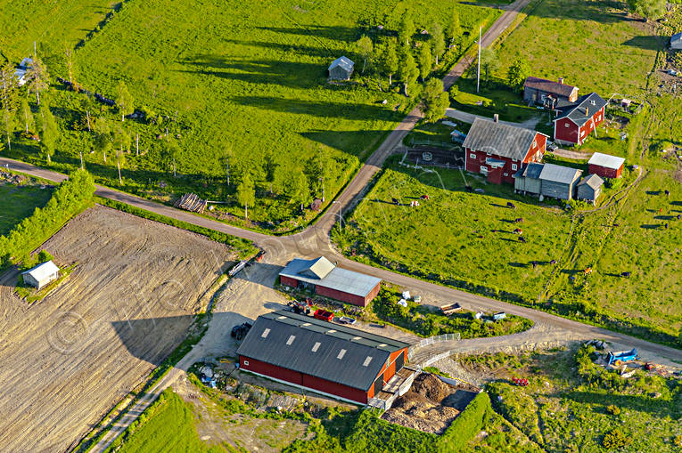 Flygfoto över Ytterberg byar, drönarbilder, drönarfoto, flygbild, flygbilder, Flygfoto, flygfoton, Härjedalen, sommar, Ytterberg