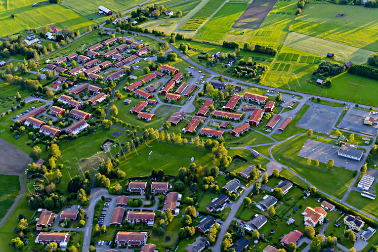 Flygfoto över Ås i Jämtland drönarbild, drönarbilder, drönarfoto, flygbild, flygbilder, Flygfoto, flygfoton, Jämtland, samhällen, sommar, Ås