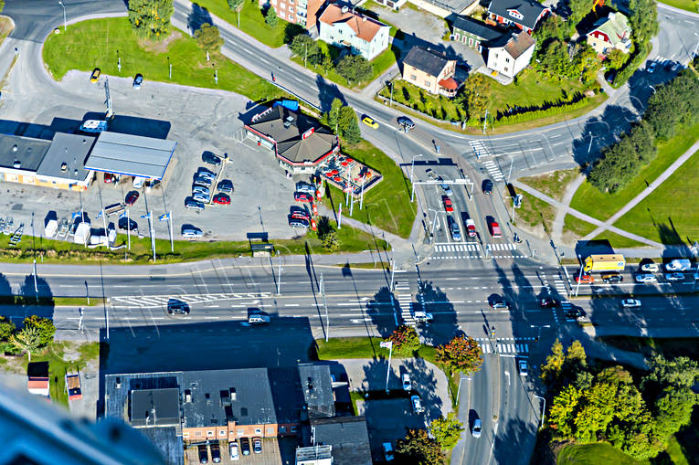 Flygfoto över Örnsköldsvik drönarbilder, drönarfoto, flygbild, flygbilder, Flygfoto, flygfoton, städer, Ångermanland, Örnsköldsvik