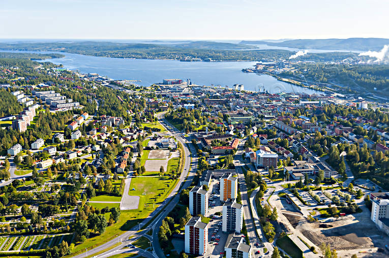 Flygfoto över Örnsköldsvik drönarbilder, drönarfoto, flygbild, flygbilder, Flygfoto, flygfoton, städer, Ångermanland, Örnsköldsvik