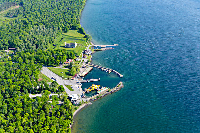 drnarbilder, drnarfoto, flygbild, flygbilder, Flygfoto, flygfoton, frjelge, hamnen, Landskap, samhllen, Smland, sommar, Visings