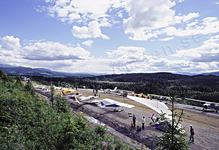allmnflyg, flyg, flygflt, Frostlanda, Gddede, kommunikationer, luftfart