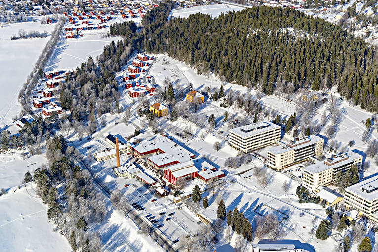 drnarbilder, drnarfoto, flygbild, flygbilder, Flygfoto, flygfoton, Frs Strand, Frsn, Jmtland, stder, vinter, stersund