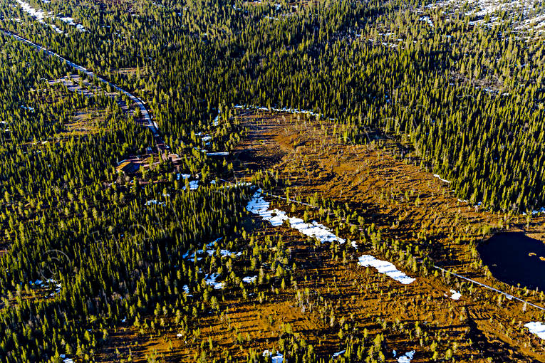 Fulufjällets nationalpark Naturum Dalarna, drönarbilder, drönarfoto, flygbild, flygbilder, Flygfoto, flygfoton