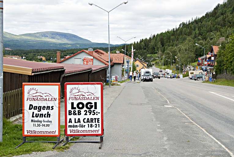 fjllby, funsdalen, Hrjedalen, reklam, samhllen, skyltar