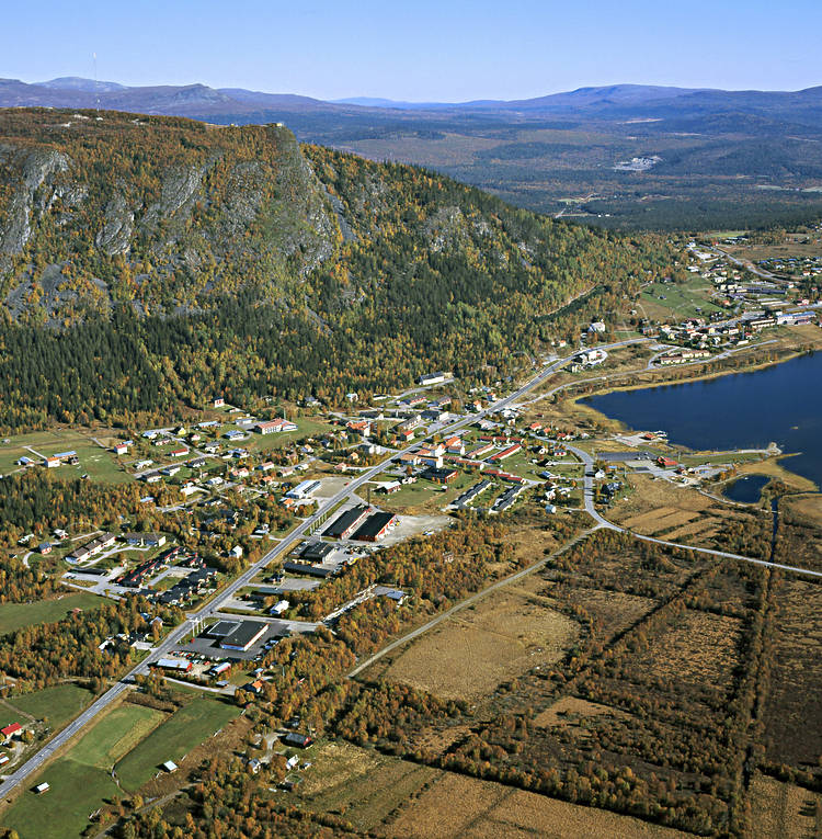 drnarbilder, drnarfoto, flygbild, flygbilder, Flygfoto, flygfoton, funsdalen, Hrjedalen, hst, samhlle, samhllen
