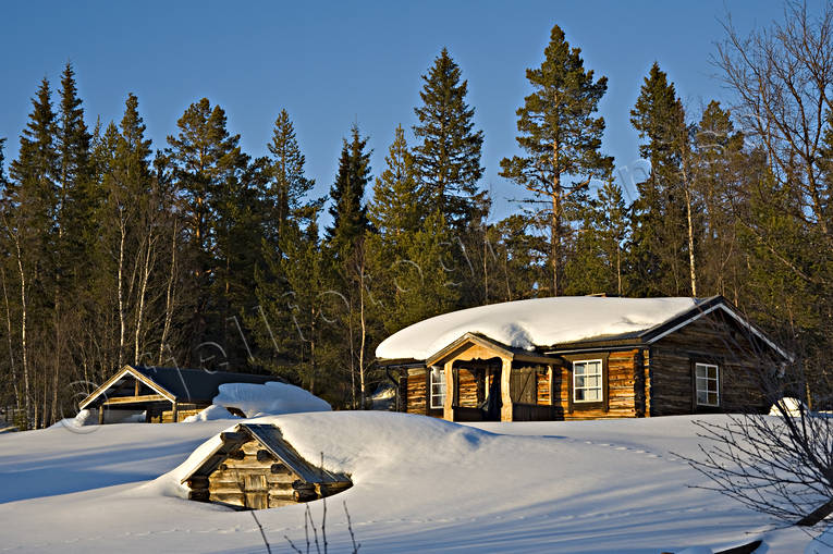Fäbodstuga Nysätern Sonfjället fäbodvall, Härjedalen, Nysätern, Sonfjället, stugor