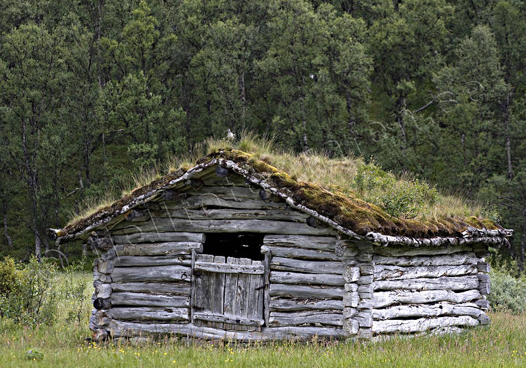 Gammal lada byggnad, byggnader, fjäll, fjällen, gammal, lada, Landskap, natur