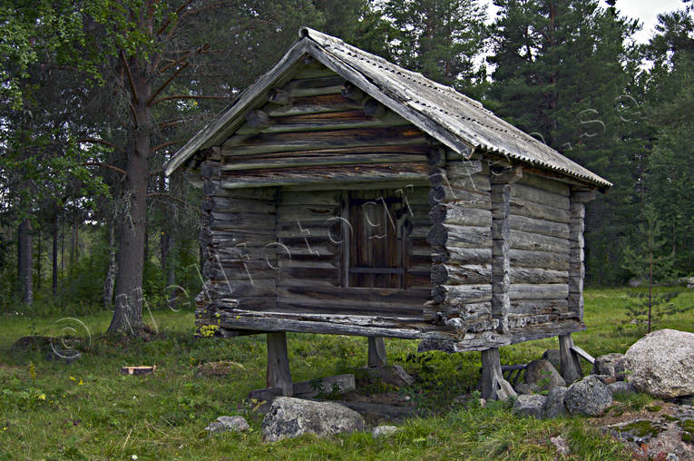Gammalt timrat härbre byggnader, forntid, fäbod, fäbodvall, härbre, Härjedalen, kultur, lada, timrad, timrat, uthus
