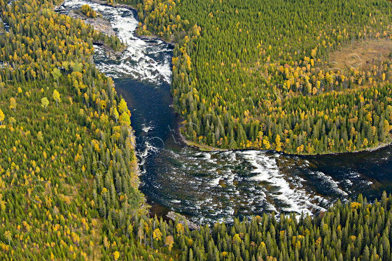 Gevsjöströmmen i Åreälven drönarbilder, drönarfoto, flygbild, flygbilder, Flygfoto, flygfoton, Gevsjöströmmen, höst, Jämtland, vattendrag, Åreälven, älvar