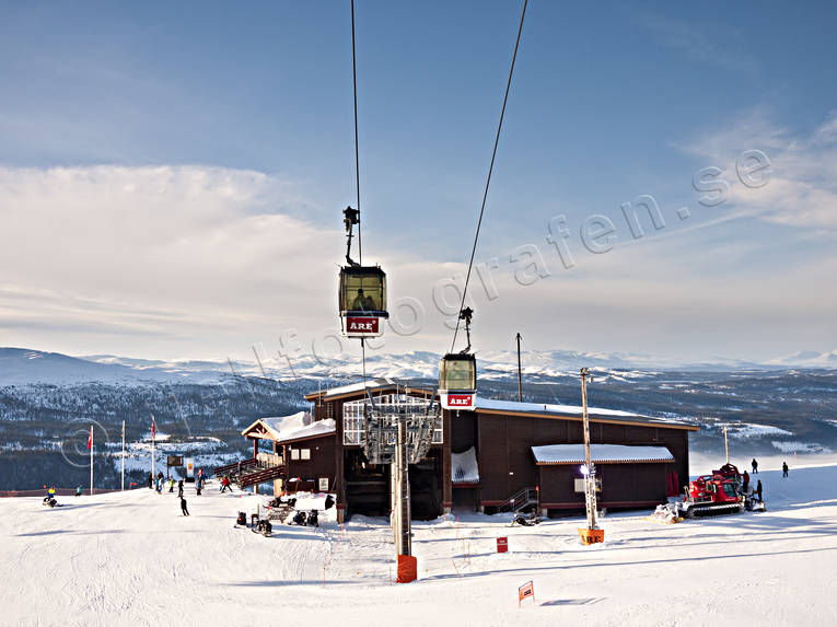 fjll, gondolen, Jmtland, Landskap, lift, natur, vinter