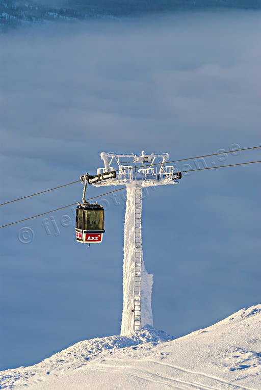 anlggningar, gondol, Jmtland, lift, liftstolpe, moln, utfrskning, utsikt, vinter, re, ventyr