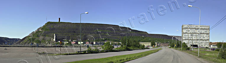 gruva, gruvan, Kiruna, lappland, malm, malmbrytning, panorama, panoramabilder, samhälle, samhällen