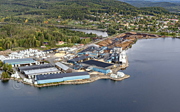 Gällösågen, Gällö Timber anläggningar, drönarbilder, drönarfoto, flygbild, flygbilder, Flygfoto, flygfoton, Gällö, Gällö Timber, Gällösågen, höst, Jämtland, såg, sågverk