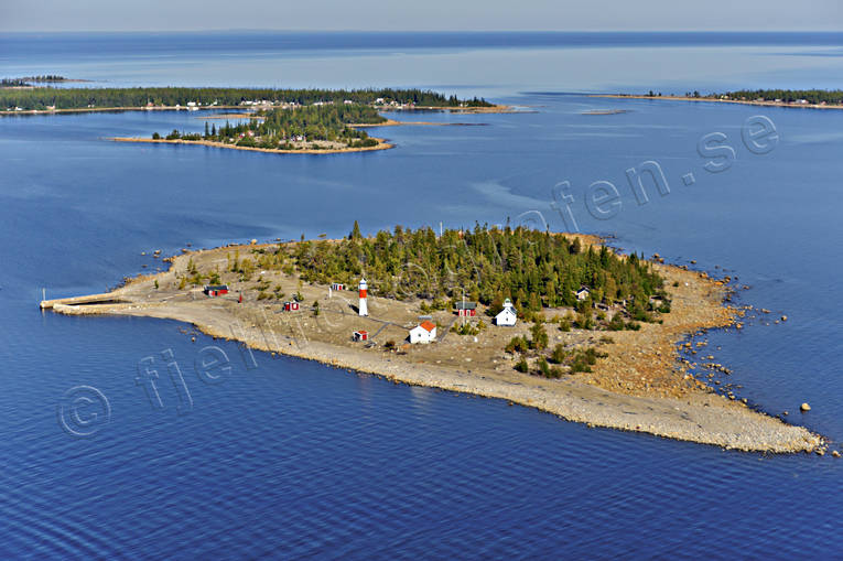 Gåsören utanför Skelleftehamn drönarbilder, drönarfoto, flygbild, flygbilder, Flygfoto, flygfoton, fyr, Gåsören, höst, Landskap, Skelleftehamn, Västerbotten