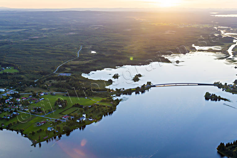 bro, drnarbilder, drnarfoto, flygbild, flygbilder, Flygfoto, flygfoton, Hammerdal, Hammerdalssjn, Jmtland, Landskap, samhllen, sommar