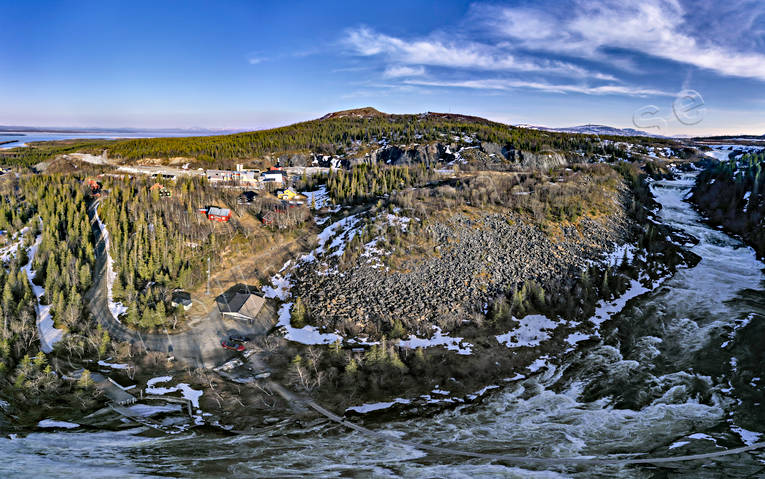 Handöl Täljstensfabrik Flygfoto byar, drönarbild, drönarbilder, drönarfoto, flygbild, flygbilder, Flygfoto, flygfoton, Handöl, Jämtland, Landskap, samhällen, täljsten, täljstensfabrik, vår