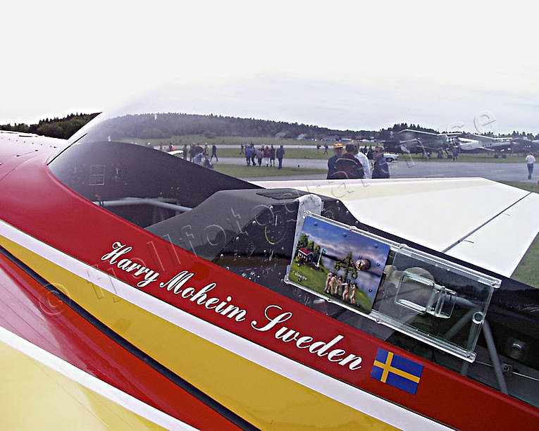 Harry Moheim Sweden allmänflyg, Barkarby, flyg, flygdag, flygplan, flyin, kommunikationer, luftfart