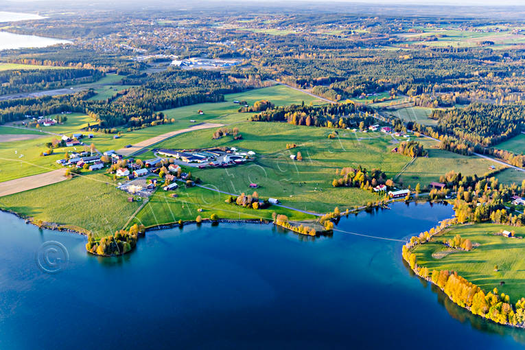 Haxäng Flygfoto byar, drönarbilder, drönarfoto, flygbild, flygbilder, Flygfoto, flygfoton, gårdar, Haxäng, höst, Jämtland, Locknesjön