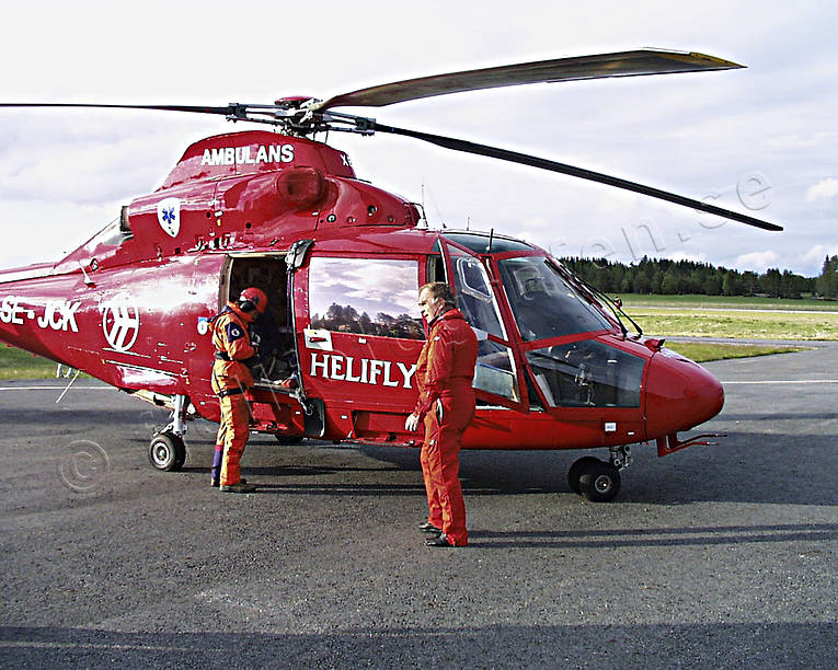 Heliflygs ambulanshelikopter flyg, Heliflyg, helikopter, kommunikationer, luftfart