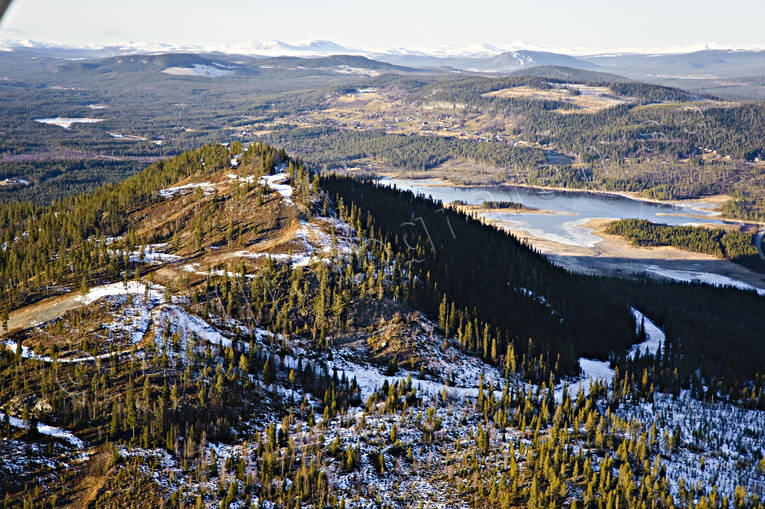 Hem-Kröket, Mellan-Kröket, Tännäs anläggningar, drönarbilder, drönarfoto, flygbild, flygbilder, Flygfoto, flygfoton, Hem-Kröket, Härjedalen, höst, Mellan-Kröket, nedfarter, skidanläggning, skidbackar, Tännäs