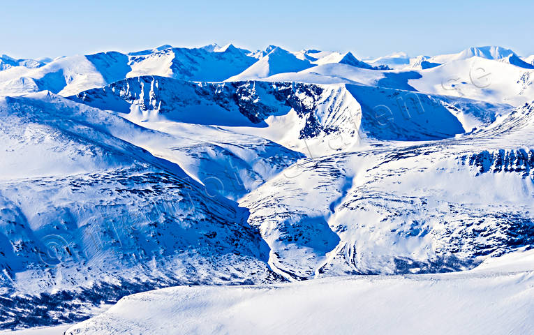 drnarbilder, drnarfoto, flygbild, flygbilder, Flygfoto, flygfoton, hgfjll, Landskap, lappland, sarek, Vassjabakte, vinter