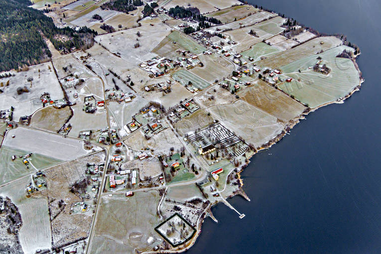 Hoverberg kyrkby Flygfoto byar, drönarbilder, drönarfoto, flygbild, flygbilder, Flygfoto, flygfoton, Hoverberg, Jämtland, Landskap