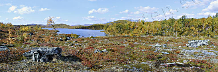 fjll, fjllen, hst, hstfrger, Landskap, lappland, panorama, panoramabilder