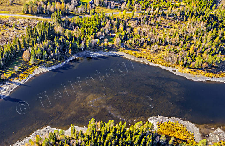 Hårkan vid Mångbodarna drönarbilder, drönarfoto, flygbild, flygbilder, Flygfoto, flygfoton, Hårkan, höst, Jämtland, Mångbodarna, älvar