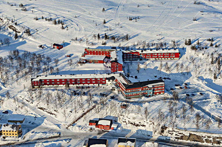 Högfjällshotellet i Storlien anläggningar, drönarbild, drönarbilder, drönarfoto, fjällanläggning, flygbild, flygbilder, Flygfoto, flygfoton, hotell, högfjällshotellet, Jämtland, samhällen, Storlien, vinter