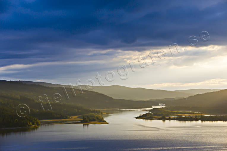 Höstgfärger Åresjön delta, höst, höstfärger, Jämtland, Landskap, natur, sjö, solnedgång