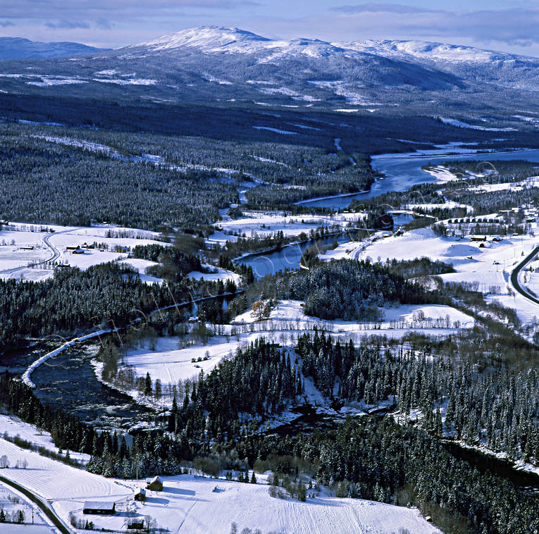 drnarbilder, drnarfoto, fjll, flygbild, flygbilder, Flygfoto, flygfoton, Indalslven, Jmtland, Landskap, Ristafallet, vinter, vinterlandskap, lv