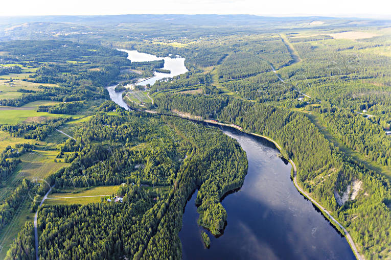 Indalsälven vid Utanede drönarbilder, drönarfoto, flygbild, flygbilder, Flygfoto, flygfoton, Indalsälven, Jämtland, Landskap, sommar, Utanede
