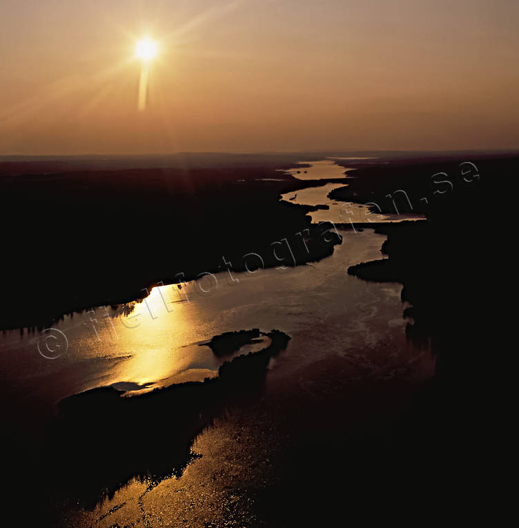 Indalsälven väster om Stugun drönarbilder, drönarfoto, flygbild, flygbilder, Flygfoto, flygfoton, Indalsälven, Jämtland, Landskap, Lit, solnedgång, sommar