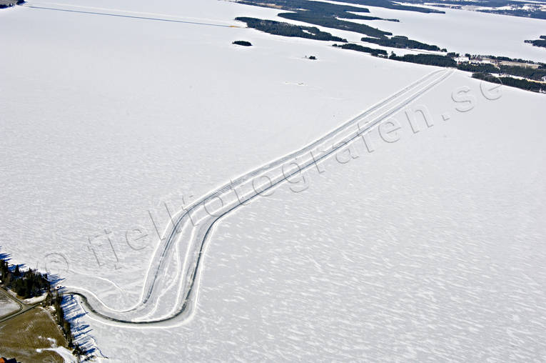 Isväg mellan Vällviken och Sunne drönarbilder, drönarfoto, flygbild, flygbilder, Flygfoto, flygfoton, Jämtland, Landskap, vinter