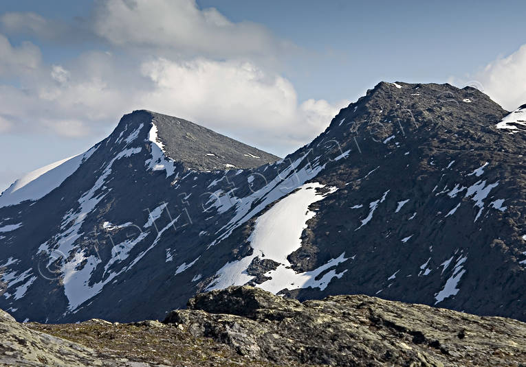 Jeknaffo sydtoppen fjäll, fjällen, fjälltopp, högfjäll, Jeknaffo, Landskap, lappland, nationalpark, natur, Padjelanta, sommar