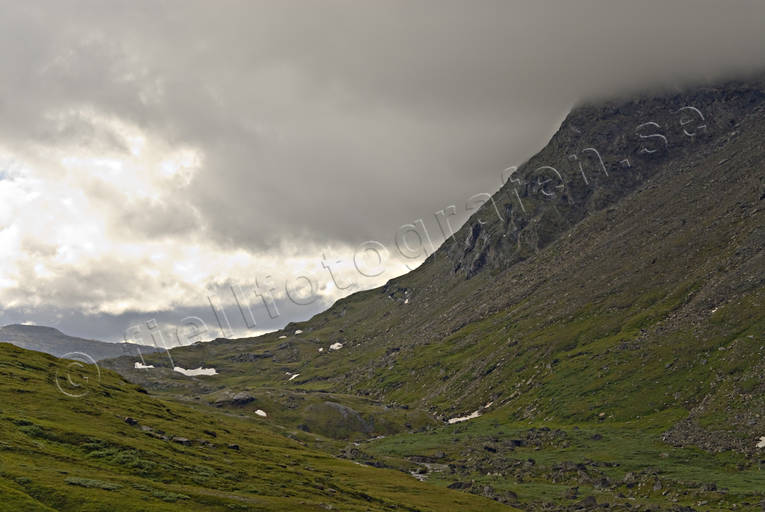 Junkatjåkkå i Padjelanta Dödens dal, Landskap, lappland, nationalpark, Padjelanta, sommar