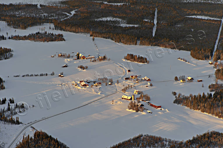 Jämtland Sweden drönarbilder, drönarfoto, flygbild, flygbilder, Flygfoto, flygfoton, gårdar, Jämtland, vinter