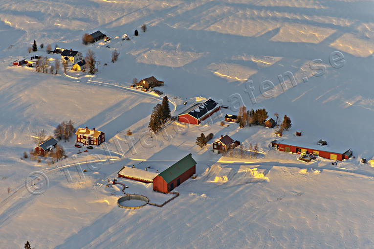 Jämtland Sweden drönarbilder, drönarfoto, flygbild, flygbilder, Flygfoto, flygfoton, gårdar, Jämtland, vinter
