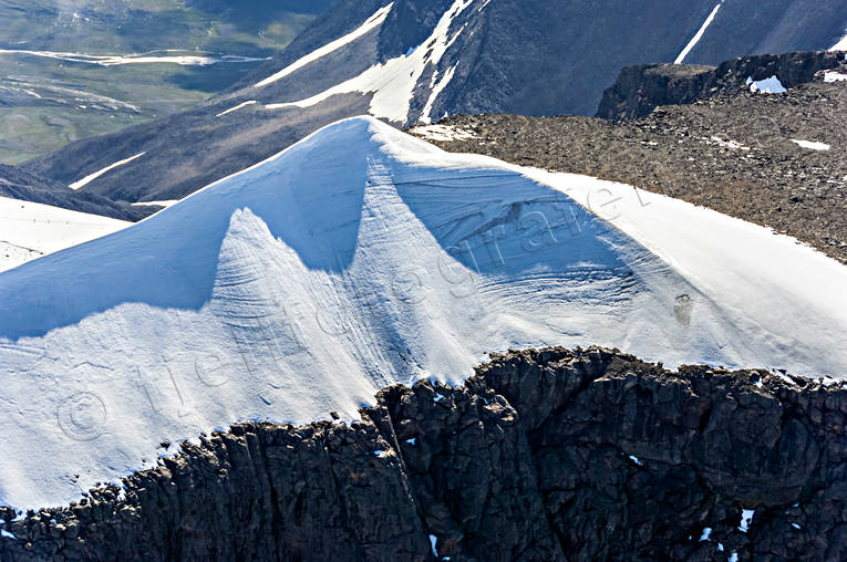 Kebnekaise, Sydtoppen drönarbilder, drönarfoto, flygbild, flygbilder, Flygfoto, flygfoton, Kebnekaise, Landskap, Laponia, lappland, sommar, Sydtoppen