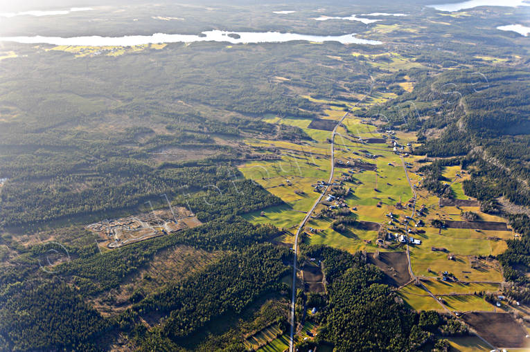 Krokom Jämtland Sweden drönarbilder, drönarfoto, flygbild, flygbilder, Flygfoto, flygfoton, höst, Jämtland, Landskap