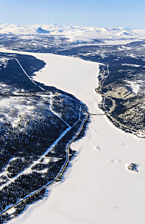fflygfoto, Granudden, Galtoe, Kultsjn, Landskap, lappland, Stor-Nassj, Storbckdalen, Storns, vinter