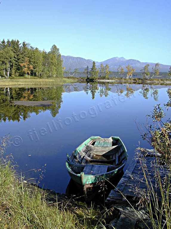 Kultsjön vid Saxnäs bleke, höst, Kultsjön, Landskap, lappland, Saxnäs, stilla