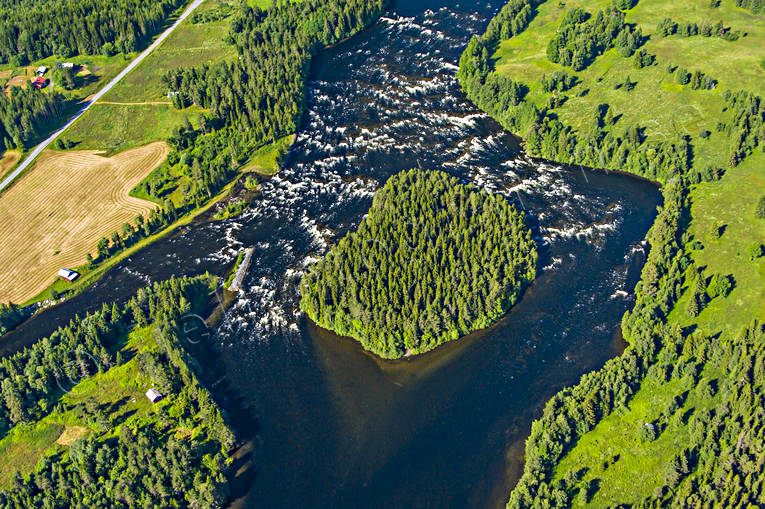 Kvissleströmmen i Indalsälven drönarbilder, drönarfoto, flygbild, flygbilder, Flygfoto, flygfoton, Indalsälven, Jämtland, Kvissleströmmen, Kvitsle, sommar, sportfiske, älvar
