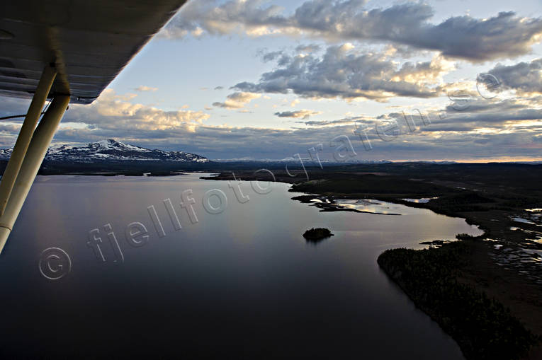 Kvällsljus över Ånnsjön drönarbilder, drönarfoto, flygbild, flygbilder, Flygfoto, flygfoton, Jämtland, Landskap, sommar, Ånnsjön