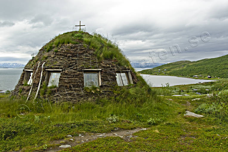 byggnader, kyrkkta, kta, lappkta, lappland, nationalpark, Padjelanta, Staloluokta